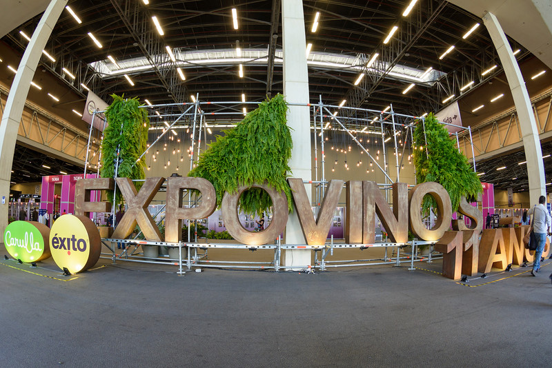 Entrada al salón Expovinos